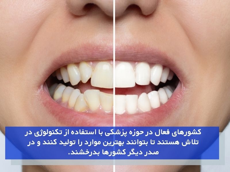 کشوهاری تولید کننده بهترین برند کامپوزیت دندان