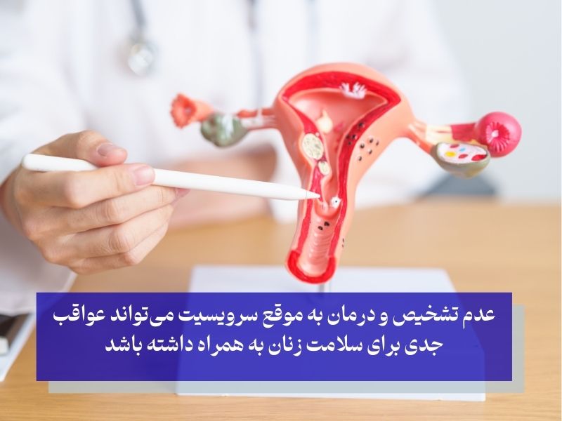 آیا زخم دهانه رحم خطرناک است