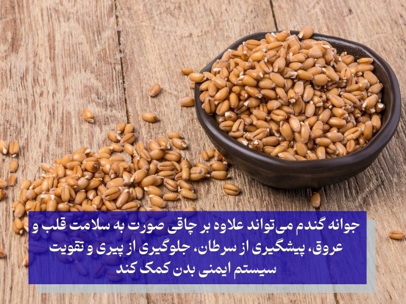 خواص مصرف جوانه گندم