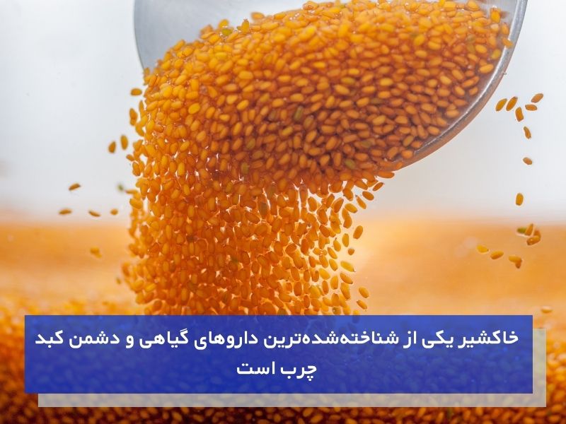 خاکشیر دشمن کبد چرب