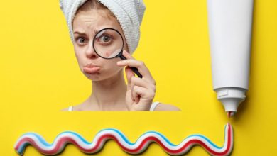 مضرات خمیر دندان برای پوست