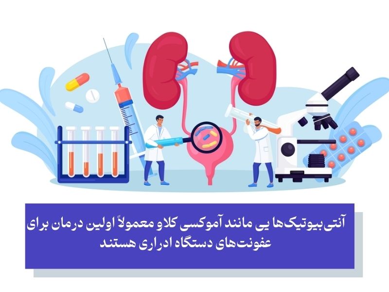 آموکسی کلاو برای درمان عفونت‌های دستگاه ادراری
