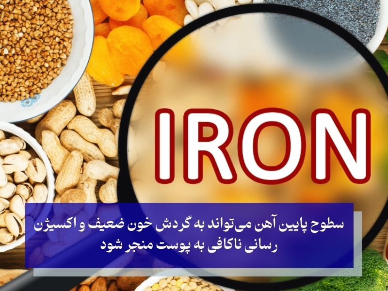 نقش آهن در سلامتی پوست