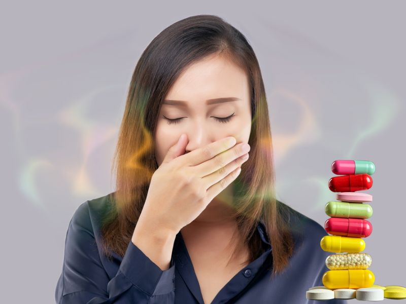 اسم قرص برای رفع بوی بد دهان