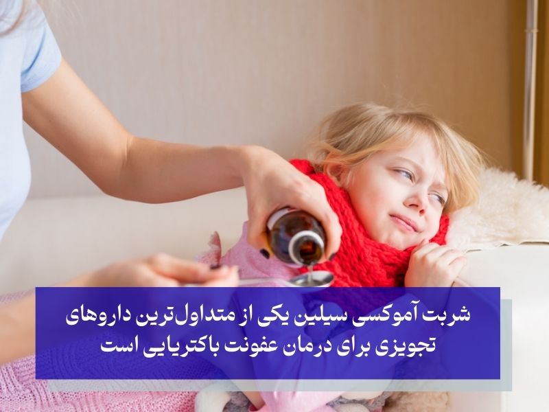رایج‌ترین علل تجویز شربت آموکسی سیلین برای کودکان