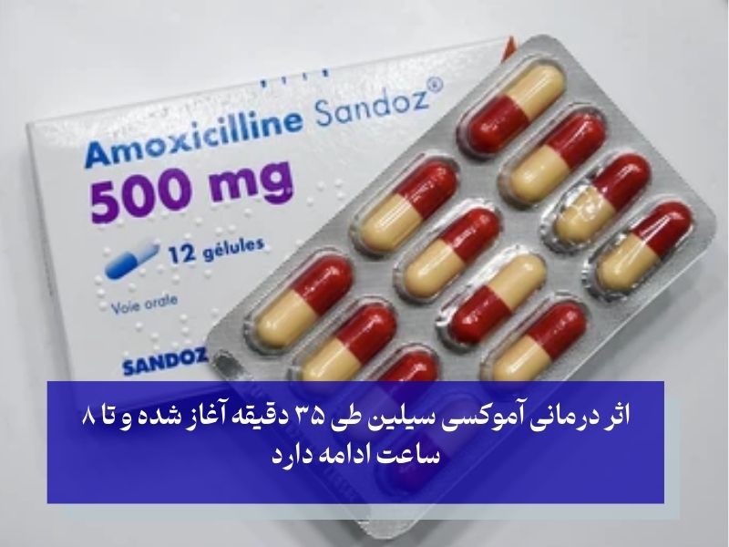 مصرف آموکسی سیلین برای عفونت دندان