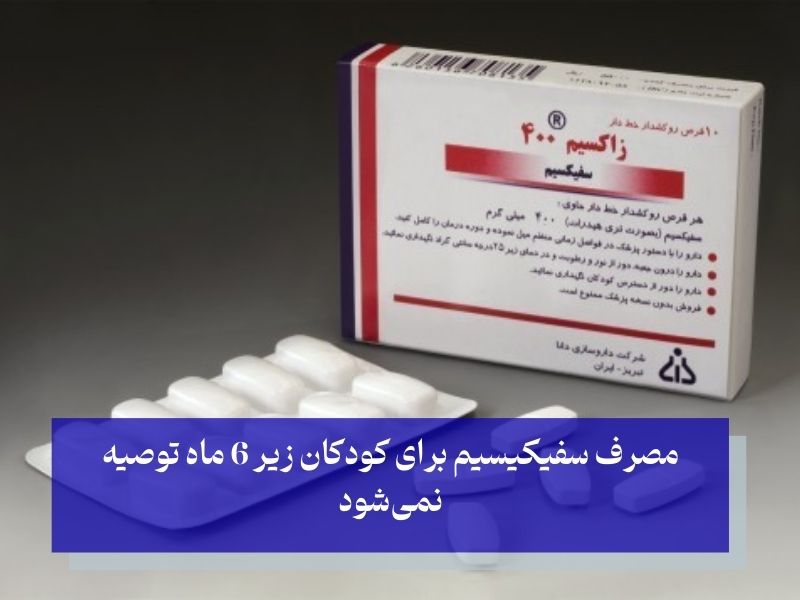 مقدار مصرف سفیکسیم 400 در بزرگسالان و کودکان