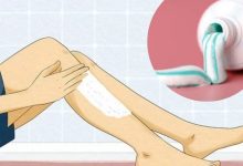 از بین بردن موهای زائد با خمیر دندان