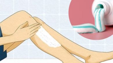 از بین بردن موهای زائد با خمیر دندان