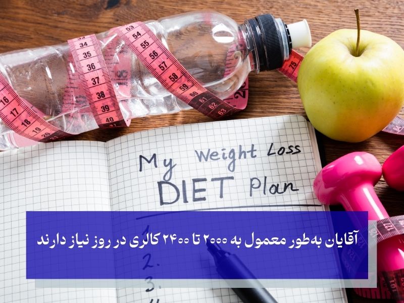 برنامه غذایی هفتگی برای لاغری شکم و پهلو برای آقایان