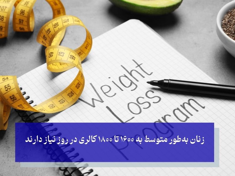 برنامه غذایی هفتگی برای لاغری شکم و پهلو برای خانم ‌ها