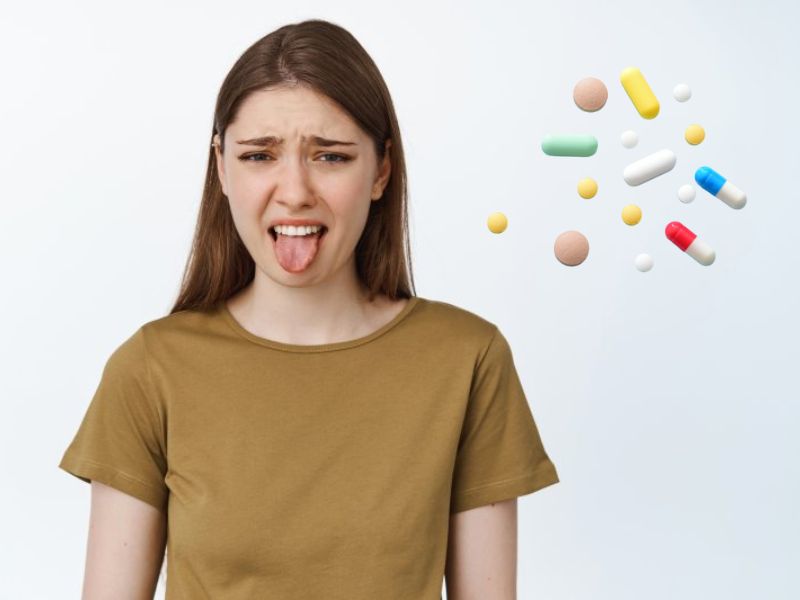 قرص برای رفع تلخی دهان