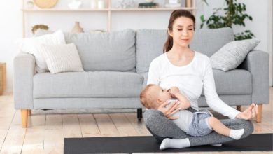 لاغری شکم و پهلو در دوران شیردهی