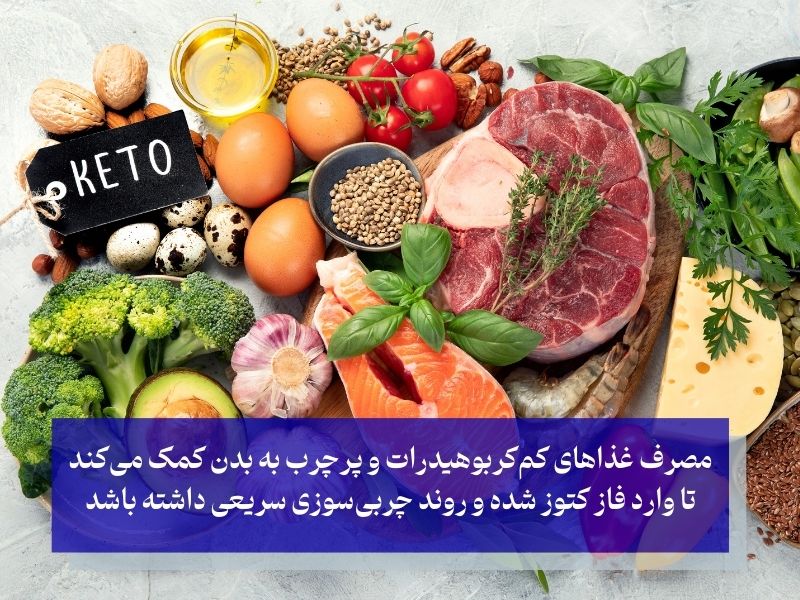 مواد غذایی مناسب و غیرمناسب در رژیم کتوژنیک
