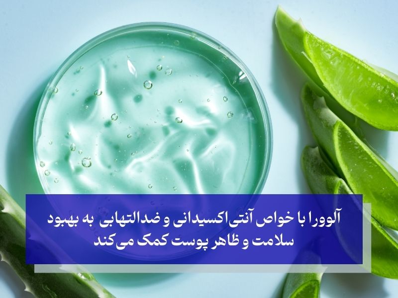 طرز استفاده از آلوورا برای پوست صورت درمان