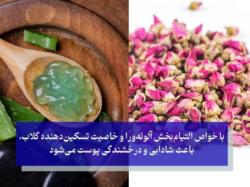 ماسک آلوئهورا و گلاب، بهترین ماسک صورت خانگی برای سفیدی پوست