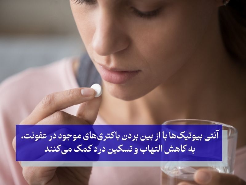 آنتی بیوتیک برای درمان درد دندان عفونتی