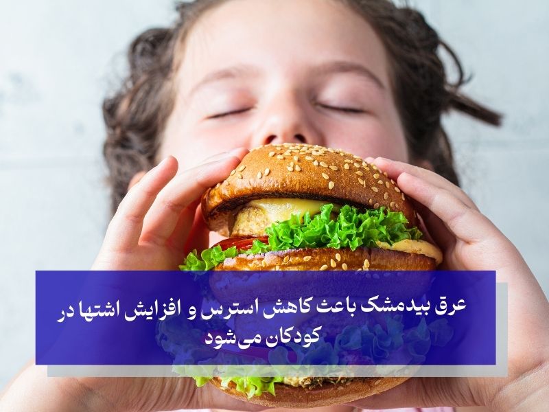 عرق بیدمشک باعث کاهش استرس و افزایش اشتها در کودکان میشود