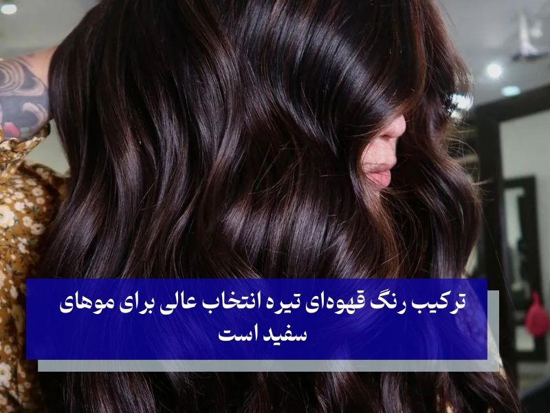 بهترین ترکیب رنگ مو برای موهای سفید بدون دکلره