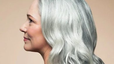 ترکیب رنگ مو برای موهای سفید بدون دکلره