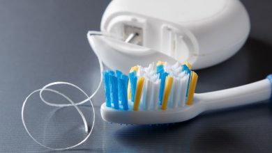 نخ دندان یا مسواک