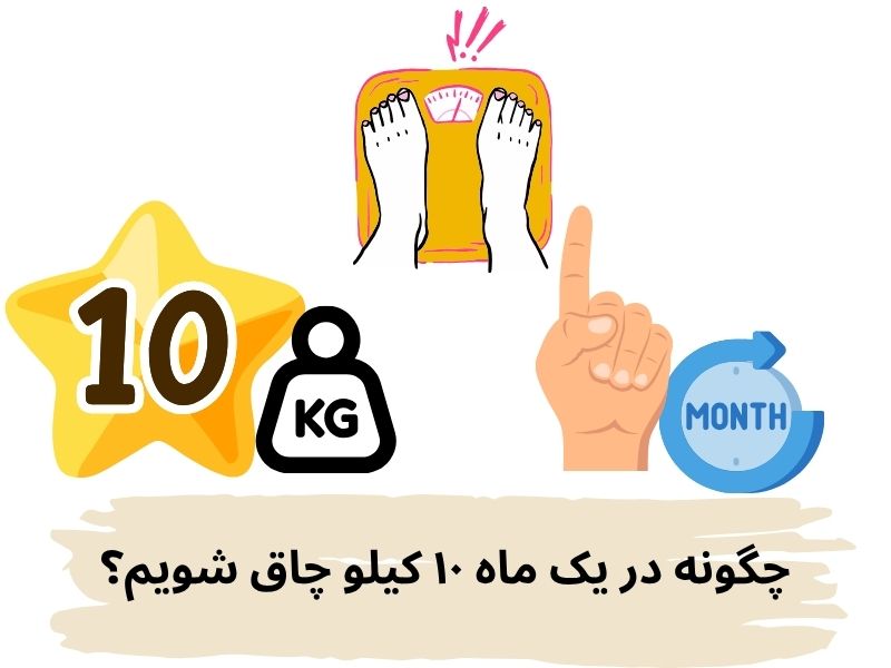 چگونه در یک ماه ۱۰ کیلو چاق شویم
