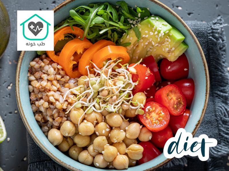 غذای رژیمی برای ناهار