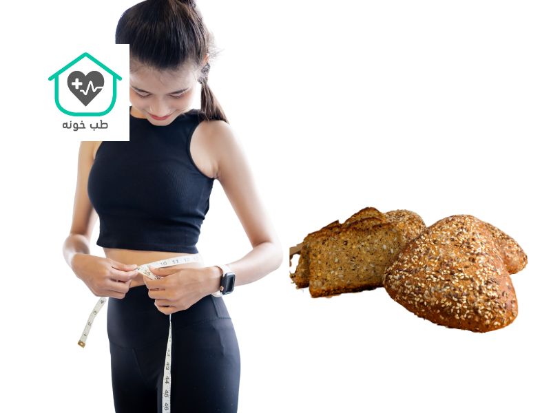 نان پروتئین برای لاغری