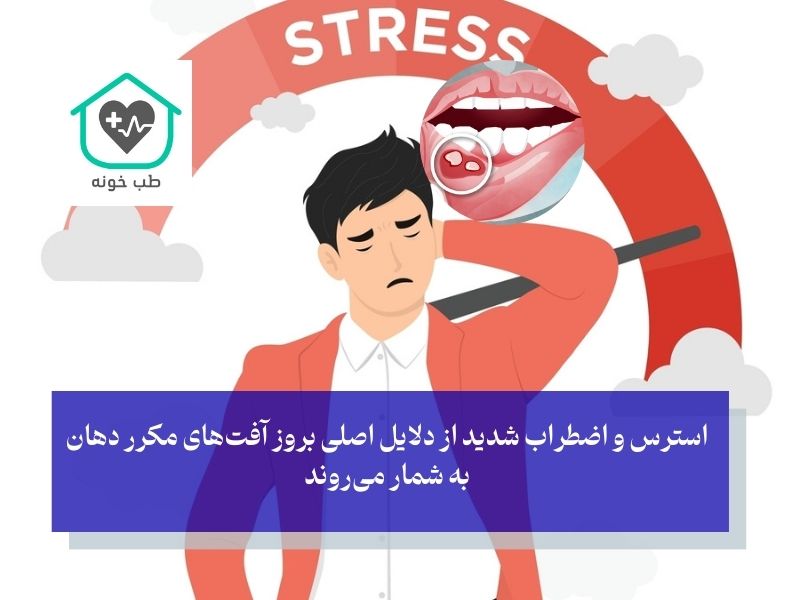 دلایل بروز آفت مکرر دهان
