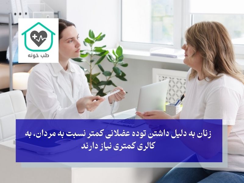 کالری مورد نیاز بدن زنان برای کاهش وزن