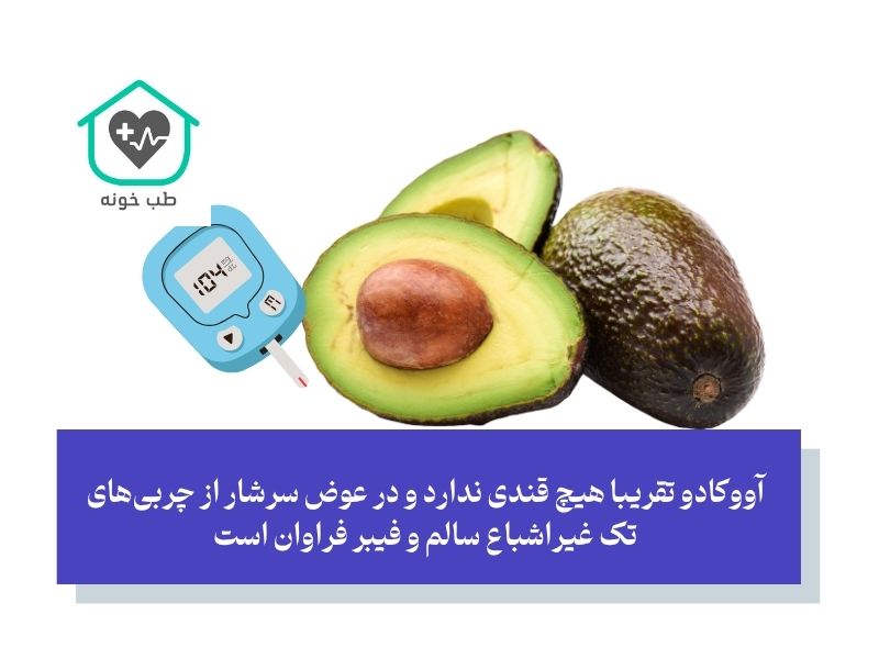 آووکادو (Avocado)؛ چربی سالم برای قند کنترل‌شده