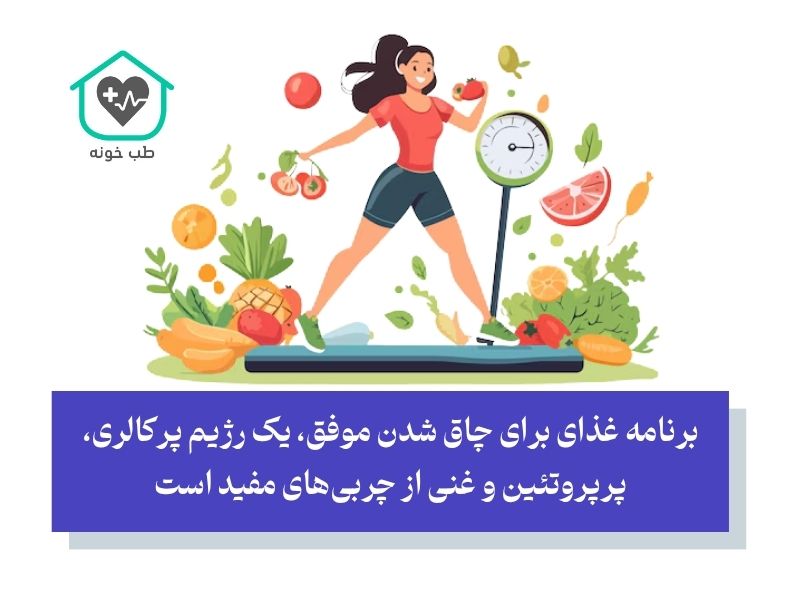 برنامه غذای برای چاق شدن