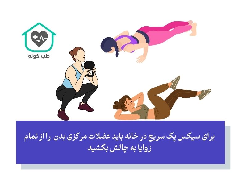 بهترین تمرینات برای سیکس پک سریع در خانه؛ فراتر از دراز و نشست‌های بی‌پایان