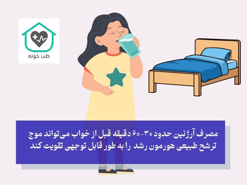 بهترین زمان مصرف قرص ال آرژنین برای افزایش قد چه موقع است