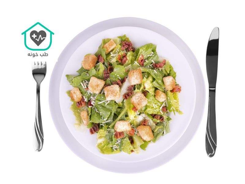 طرز تهیه سالاد سزار ساده