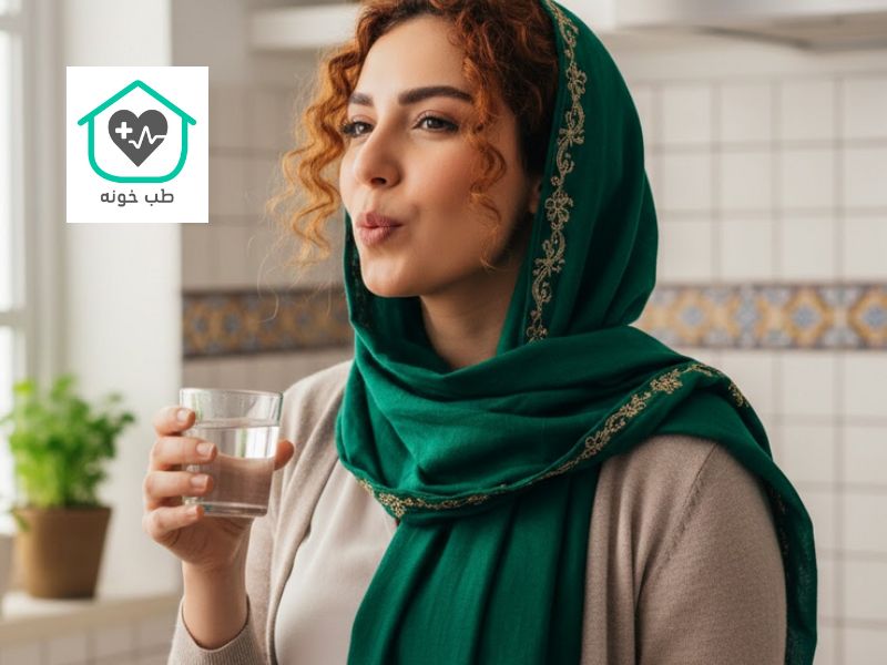 آب نمک برای دندان