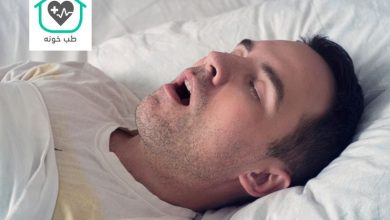 باز ماندن دهان در خواب