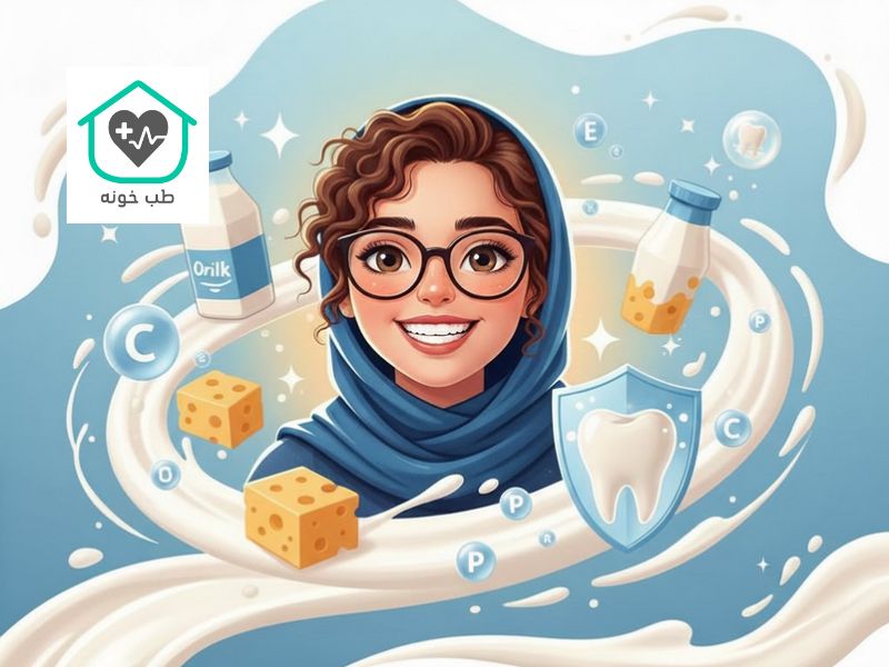 خواص لبنیات برای دندان