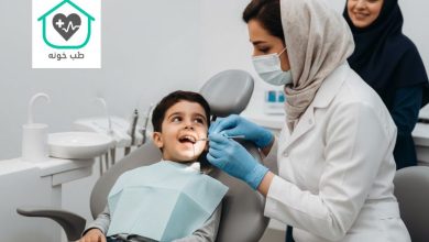 عصب کشی دندان شیری