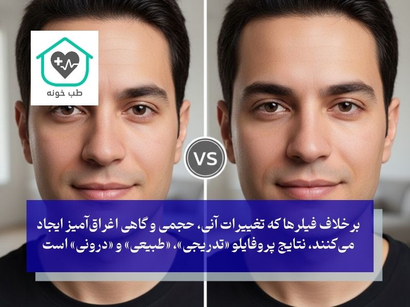 بررسی عکس قبل و بعد تزریق پروفایلو و نظرات مردم