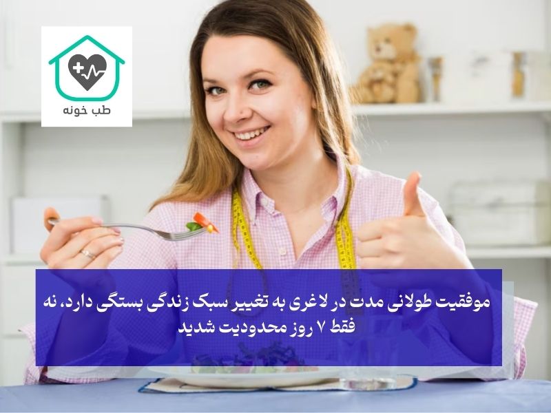 تثبیت وزن و جلوگیری از بازگشت