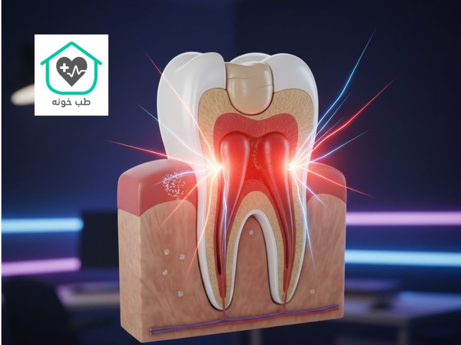 درد دندان پر شده