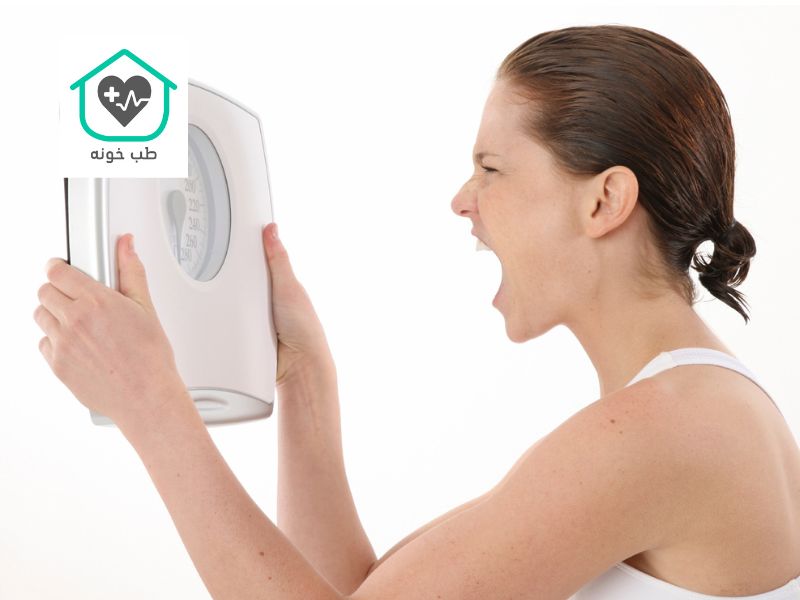 علت لاغر نشدن