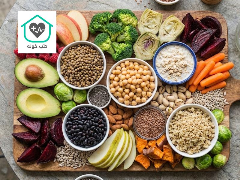 غذاهای فیبردار برای لاغری