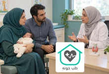 تصویرسازی با هوش مصنوعی: گفت‌وگوی والدین ایرانی با پزشک درباره پیگیری غربالگری تیروئید نوزاد