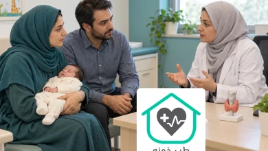 تصویرسازی با هوش مصنوعی: گفتوگوی والدین ایرانی با پزشک درباره پیگیری غربالگری تیروئید نوزاد
