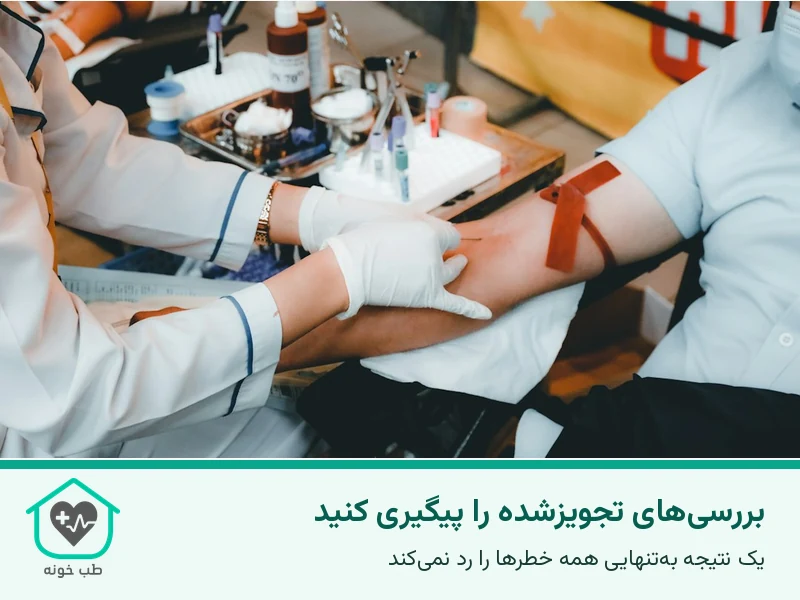 خونگیری واقعی از بازوی بزرگسال توسط کارکنان درمان